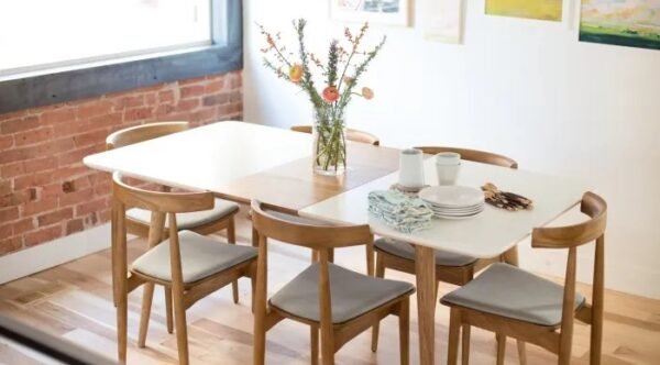 mid century dining set mzee furniture usa