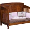 Space-saving elegant toddler bed frame by MZee Furniture USA, shipped worldwide.