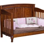 Space-saving elegant toddler bed frame by MZee Furniture USA, shipped worldwide.