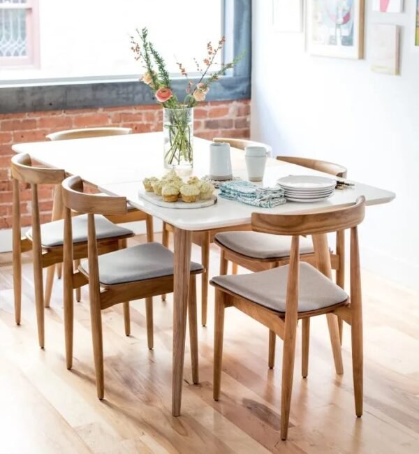 mid century dining set mzee furniture usa