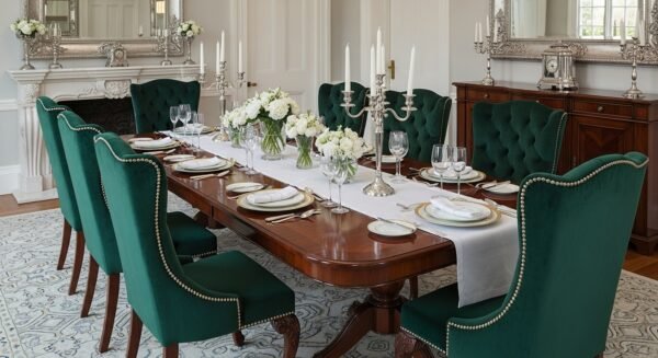 Dining Table Set for 6 and Dining Room Set MZee Furniture USA