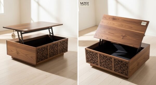 Lift Top Coffee Table & Wood Coffee Table | MZee Furniture USA