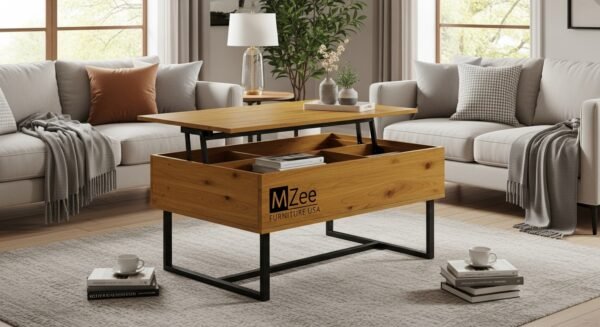 Lift Top Coffee Table & Wood Coffee Table | MZee Furniture USA