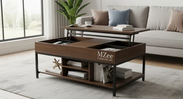 Lift Top Coffee Table & Wood Coffee Table | MZee Furniture USA