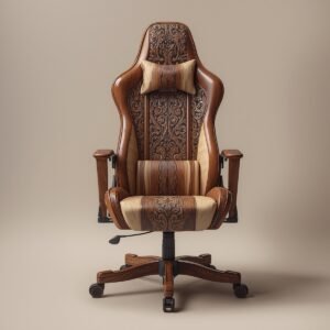Wooden Gaming Chair Office chair MZee Furniture Store USA