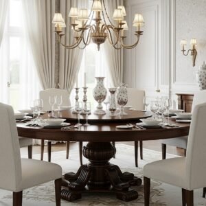 Oval Dining Table Shape Table Top Type Wood