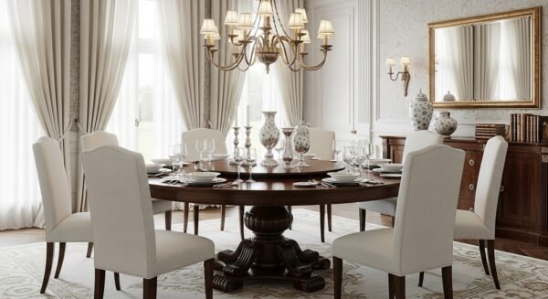 Oval Dining Table Shape Table Top Type Wood