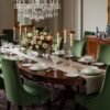 Oval Dining Table Shape Table Top Type Wood