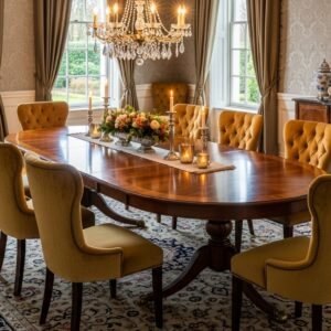 Oval Dining Table Shape Table Top Type Wood