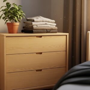 White Dresser and Black Dresser MZee Furniture USA