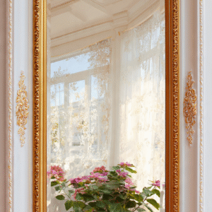 Wooden Frame With Mirror MZee Furniture USA