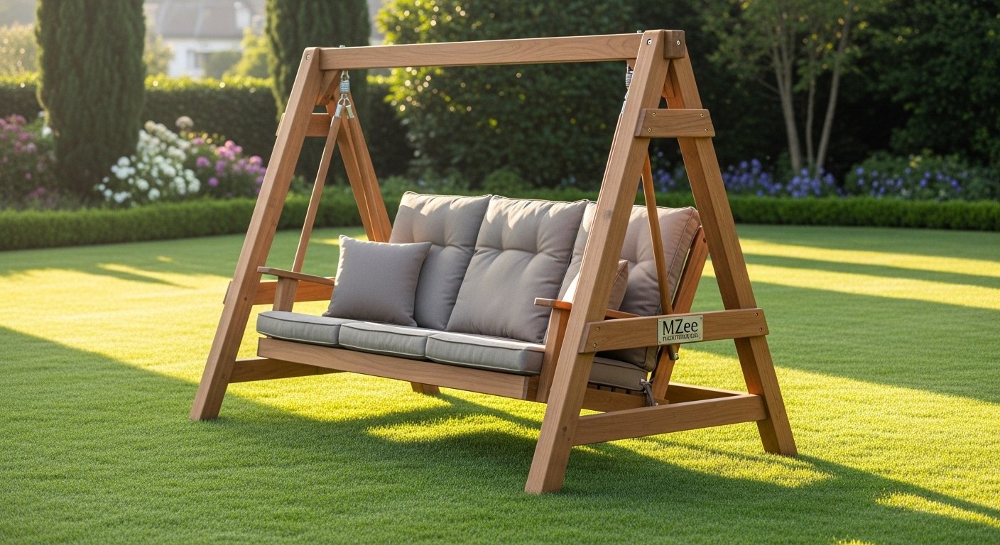 solid wood porch swing design 2025