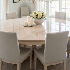 round dining table set for 4, 6, 8, with chairs