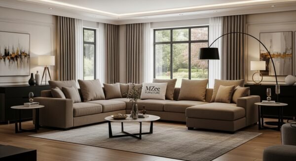 Mzee Sectional Sofa & Mzee Corner Sofa Luxury Wooden Sofas