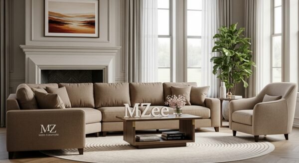 Mzee Sectional Sofa & Mzee Corner Sofa Luxury Wooden Sofas