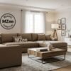 Mzee Sectional Sofa & Mzee Corner Sofa Luxury Wooden Sofas