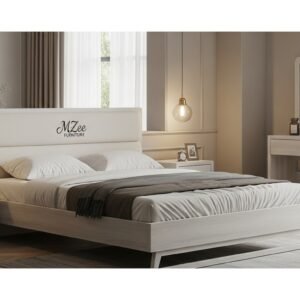 modern King size bed solid wood design