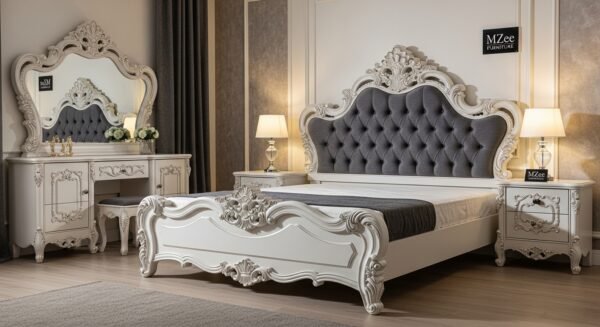 King size bed frame 2025 luxury interior
