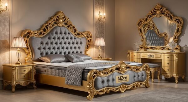 King size bed frame 2025 luxury interior