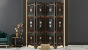 Wood Carved Room Divider Screen – MZee Room Divider