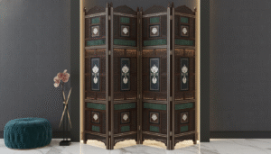 Wood Carved Room Divider Screen – MZee Room Divider