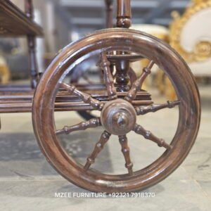 Bar Cart – Luxury Wooden Furniture 2025 mzee furniture