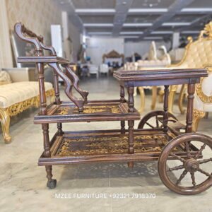 Bar Cart – Luxury Wooden Furniture 2025 mzee furniture
