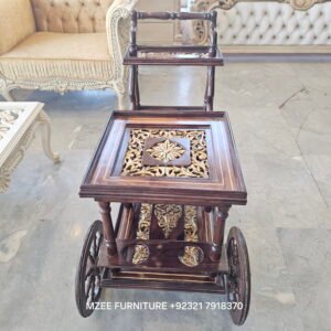 Bar Cart – Luxury Wooden Furniture 2025 mzee furniture