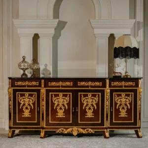 Luxury Sideboard Cabinet – Handcrafted Furniture from Pakistan for USA Homes