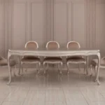 Dining Table for 8 by Mzee Furniture – Luxury Solid Wood 8-Seater Dining Table