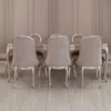 Dining Table for 8 by Mzee Furniture – Luxury Solid Wood 8-Seater Dining Table