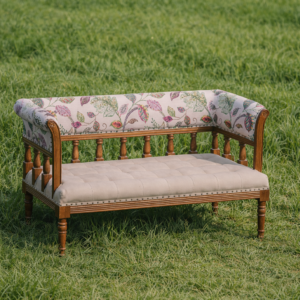 Love Settee Bench by MZee Furniture – Modern Upholstered Accent Seating for Living Rooms & Bedrooms