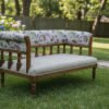 Love Settee Bench by MZee Furniture – Modern Upholstered Accent Seating for Living Rooms & Bedrooms