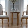 Wood Carved Accent Chairs by MZee Furniture USA – Handcrafted Solid Wood Statement Chairs