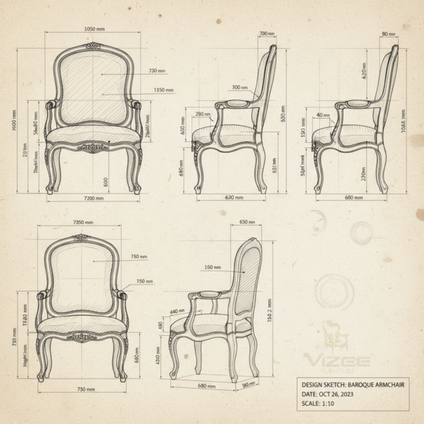 Wood Carved Accent Chairs by MZee Furniture USA – Handcrafted Solid Wood Statement Chairs